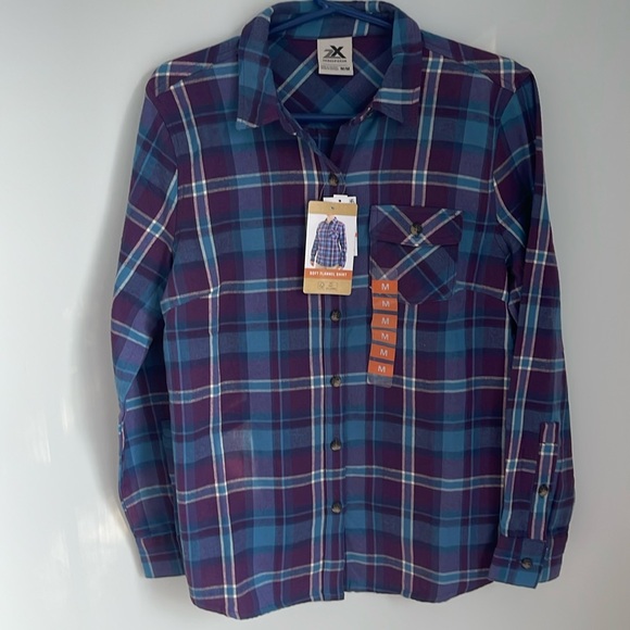 ZeroXposur Tops - NEW medium soft flannel shirt